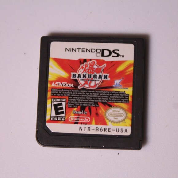 BAKUGAN: BATTLE‎ BRAWLERS NINTENDO DS GAME *TY - Picture 1 of 3